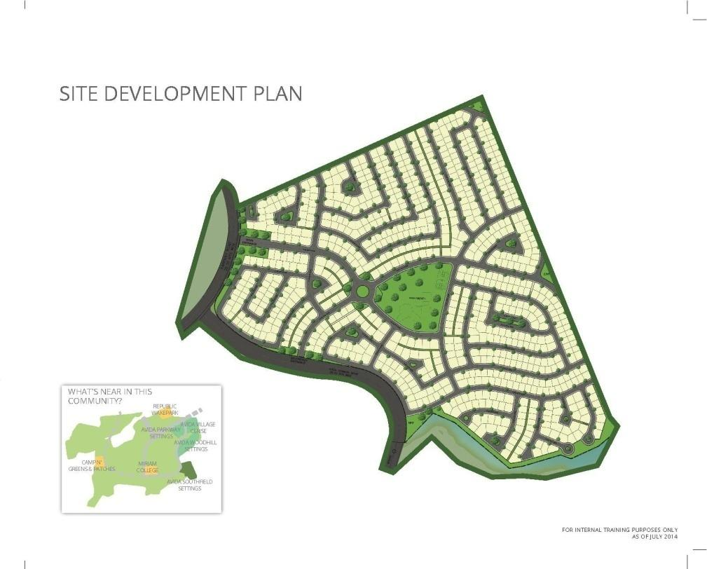 Avida Southfield Settings NUVALI - Site Development Plan