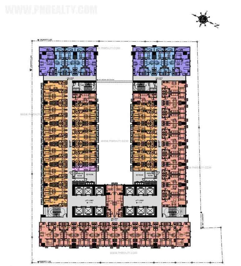 Green Residences - 10th-19th & 27th-28th Floor Plan