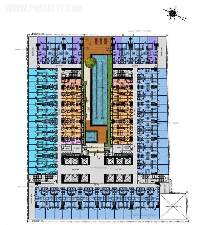Green Residences - 8th Floor Plan