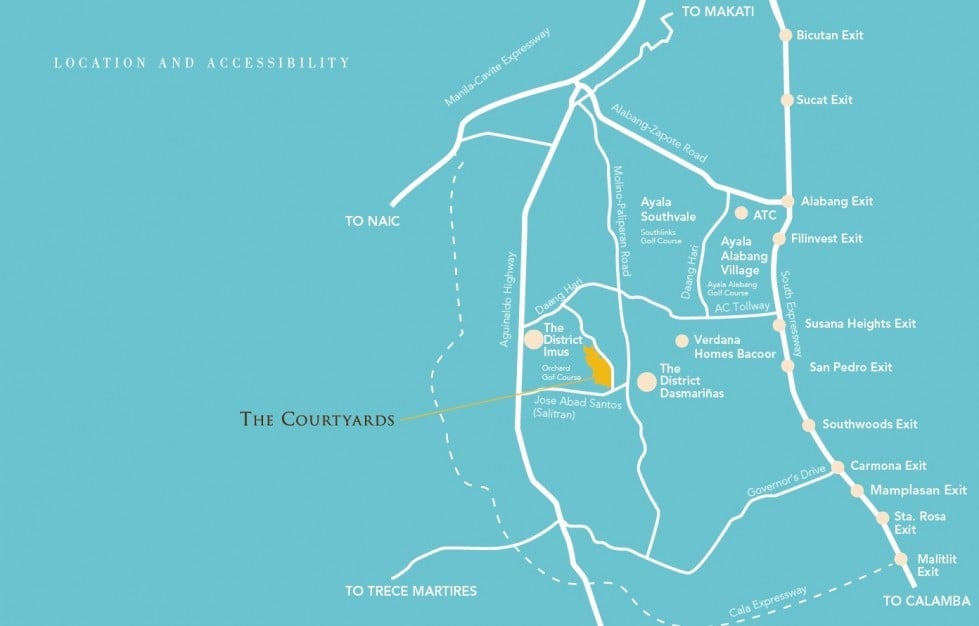 The Courtyards - Location & Vicinity