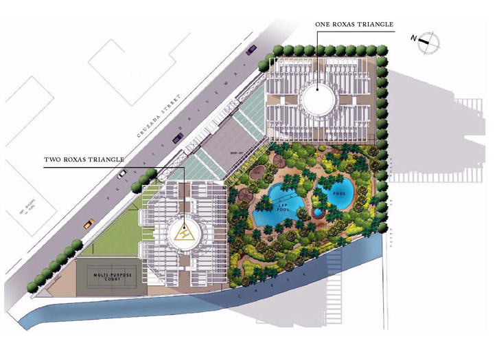 Two Roxas Triangle - Site Development Plan