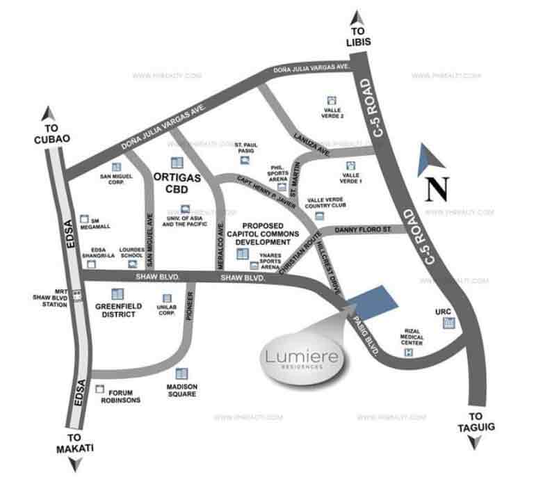 Lumiere Residences - Location & Vicinity