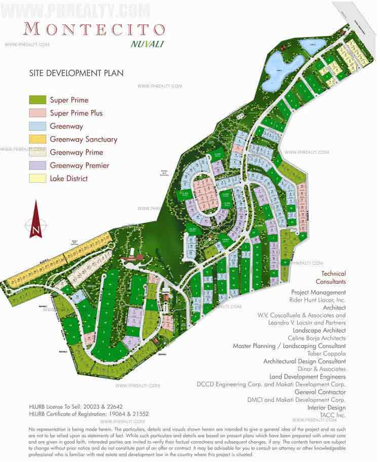 Montecito - Site Development Plan