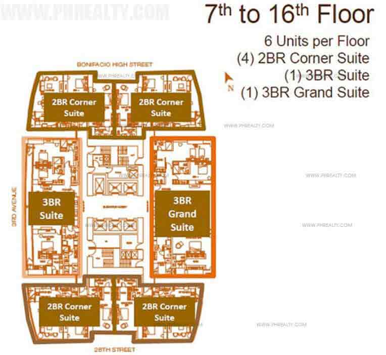 The Suites - Floor Plans