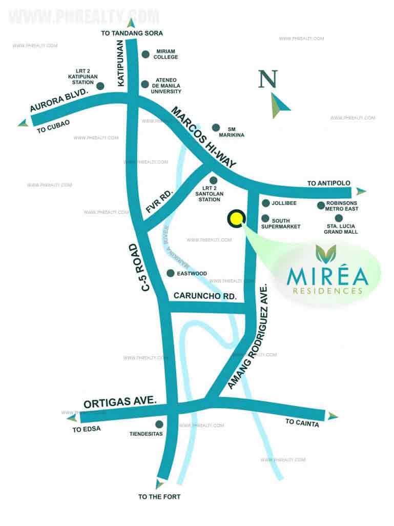 Mirea Residences - Location & Vicinity