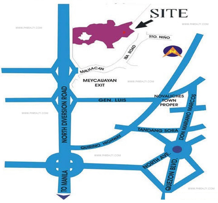 Metrogate Complex - Location Map