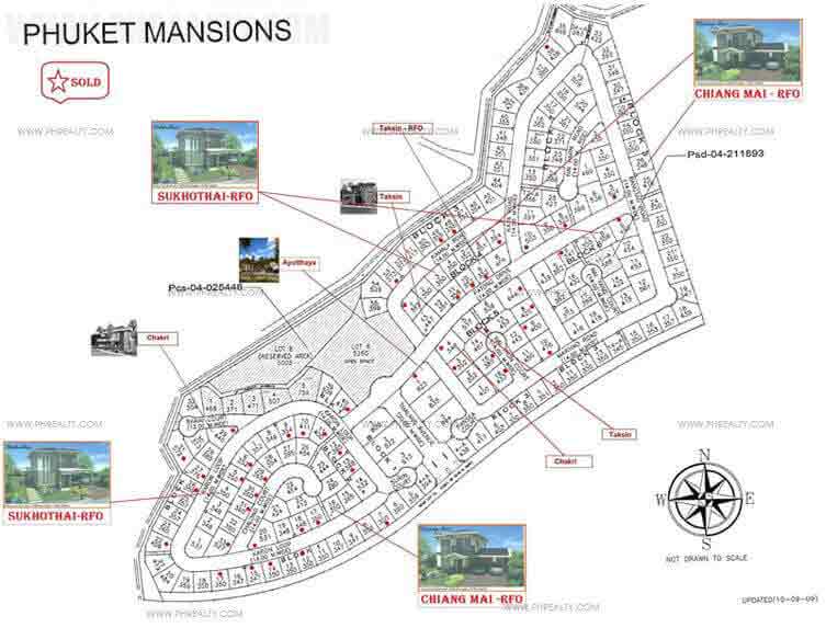 Phuket Mansions - Site Development Plan