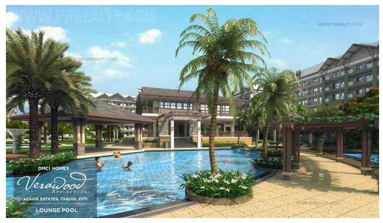 Verawood Residences - Lounge Pool