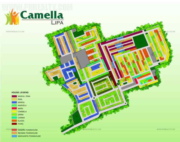 Camella Lipa - Site Development Plan