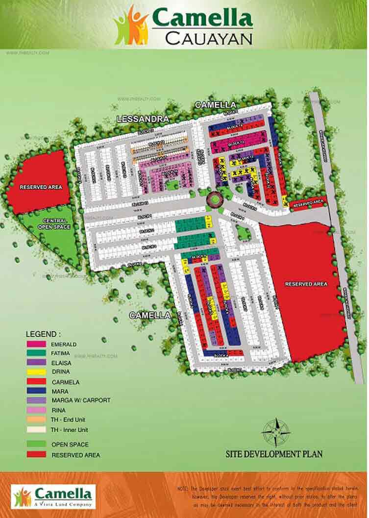 Camella Cauayan - Site Development Plan