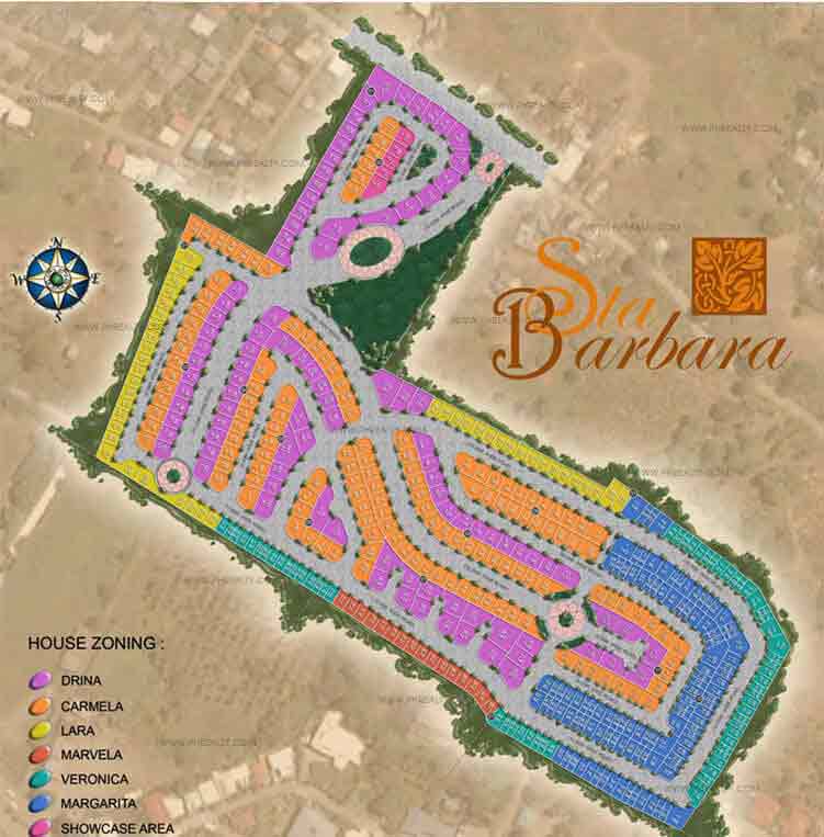 Camella Santa Barbara - Site Development Plan