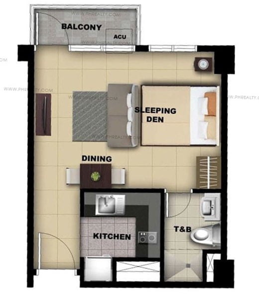 One Madison Place Luxury Residence - Executive Studio Unit I