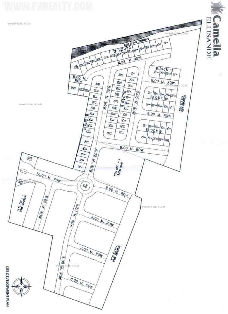 Camella Ellisande Taguig - Site Development Plan