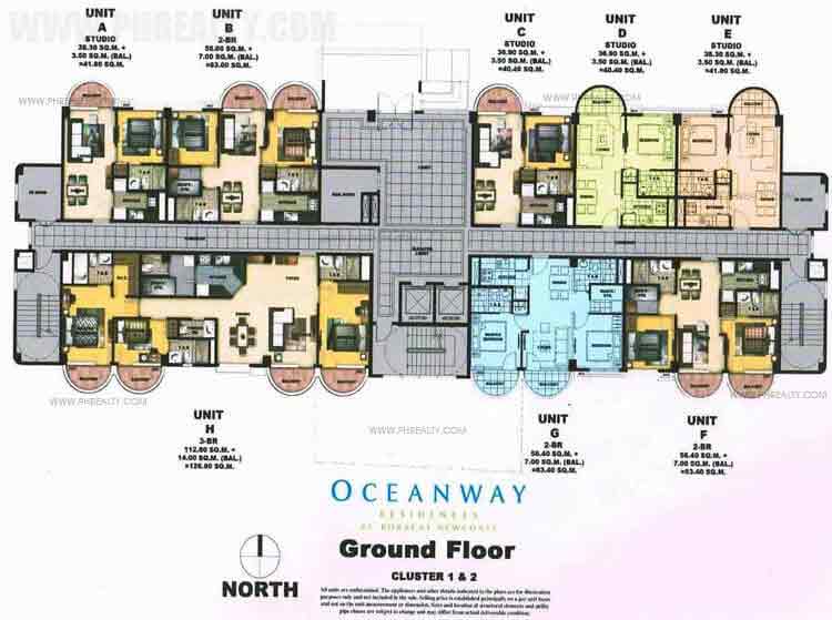 Boracay New Coast - Ground Floor Plan