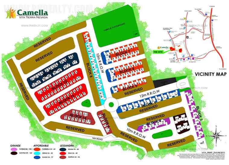 Camella Vita - Site Development Plan