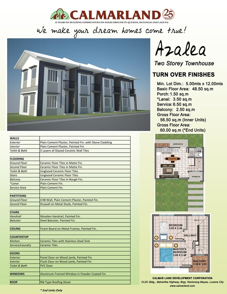 calmar homes lucena city