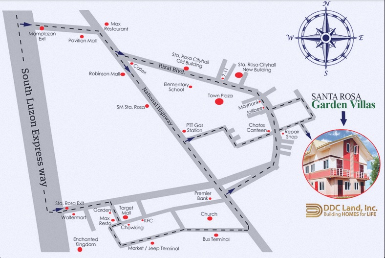 Sta.Rosa Garden Villas III Phase 6 Preselling House & Lot For Sale In