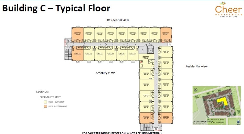 Cheer Residences - Building C - Typical Floor