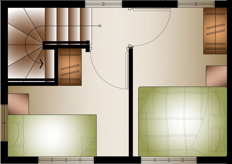 Residencia De Muzon - Floor Plan 