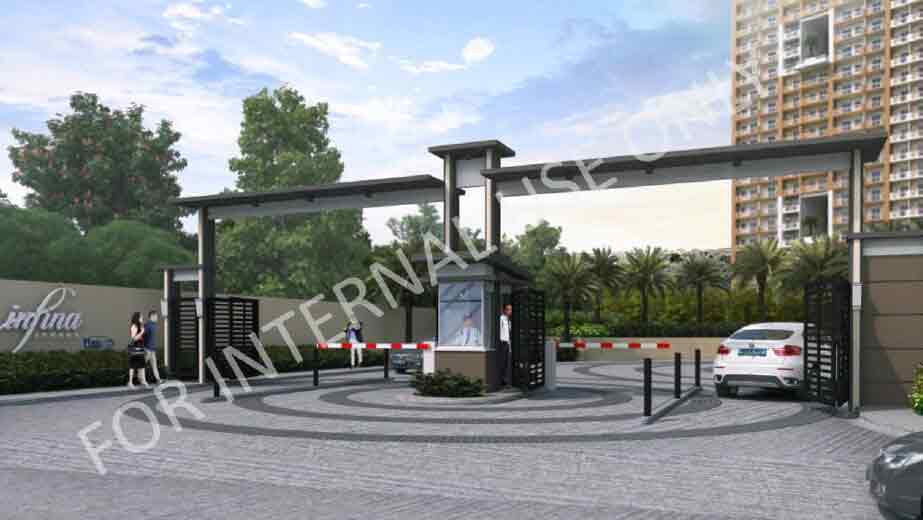 Infina Towers - Entrance Gate & Guardhouse