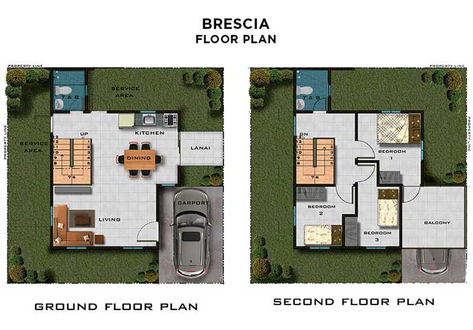 Nuvista Lipa - Brescia Floor Plans 