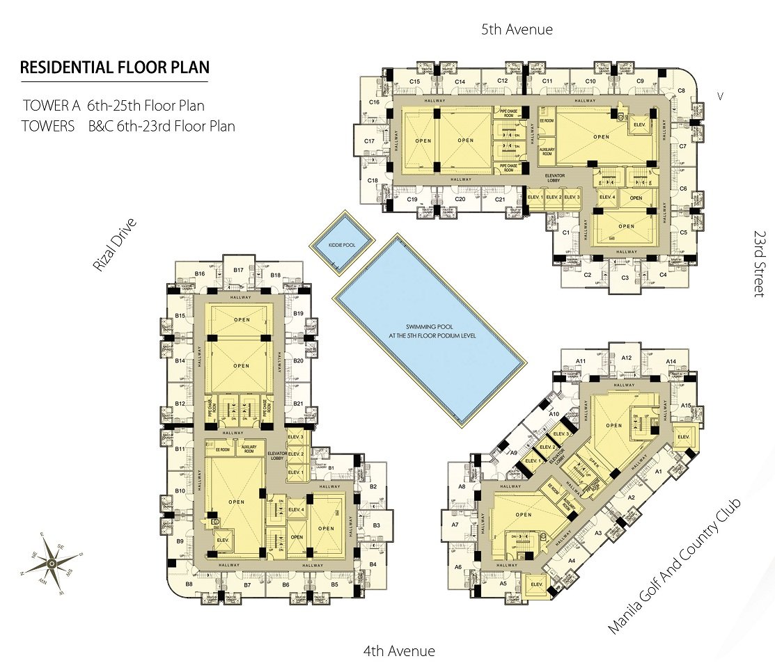 Fort Victoria - Residential Floor Plan