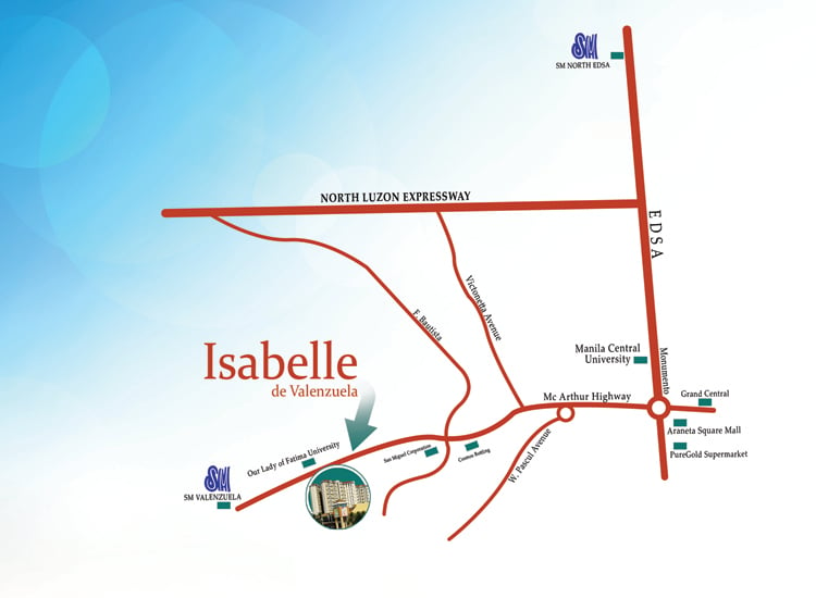 Isabelle De Valenzuela - Location