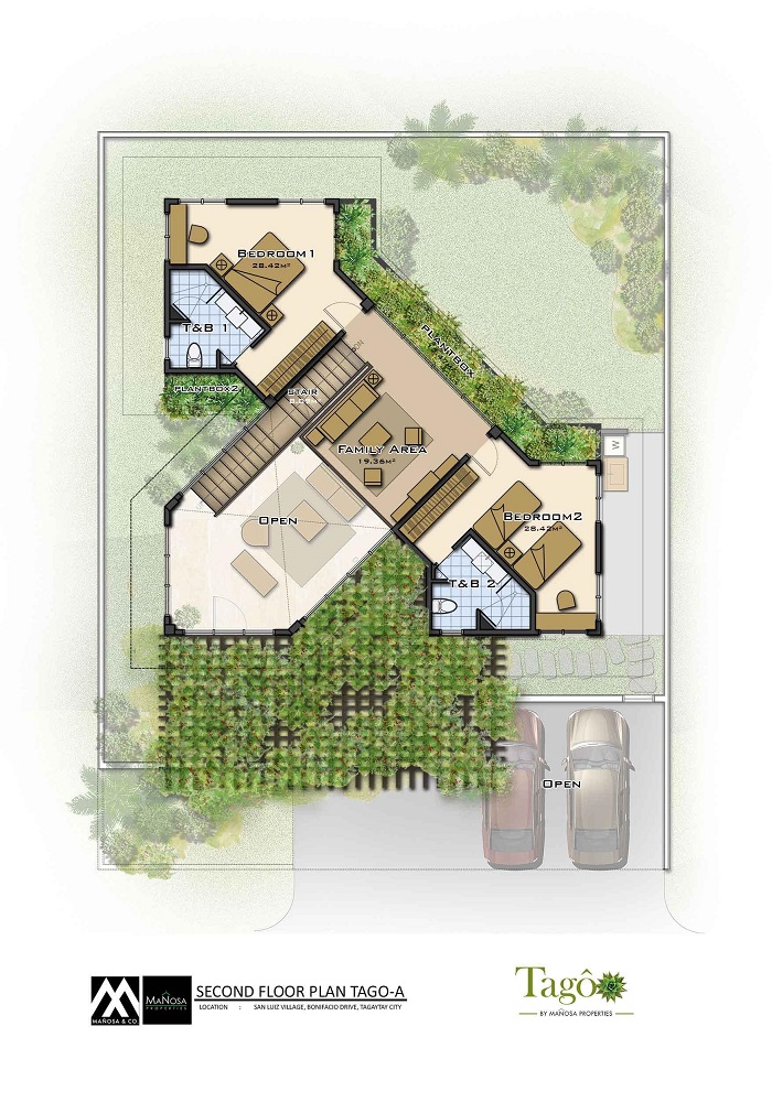 Tago - Second Floor Plan - Ara-al Home