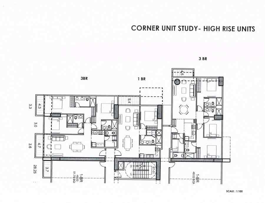 The Connor At Greenhills - High Zone Corner Layout 