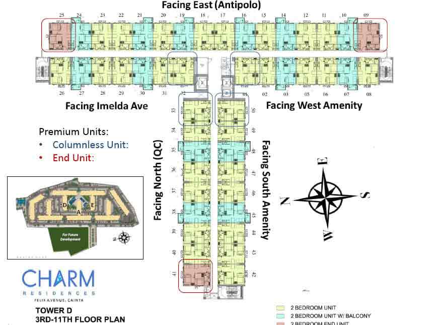 Charm Residences Condominium in San Isidro Cainta Rizal