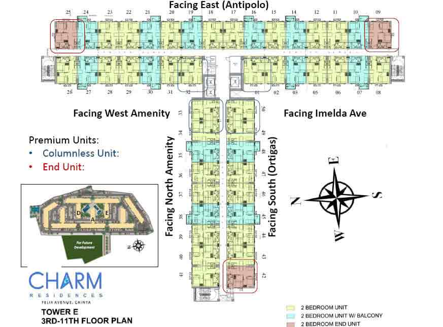 Charm Residences Condominium in San Isidro Cainta Rizal