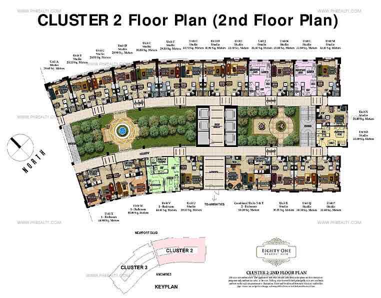 81 Newport Boulevard - Cluster 2 Floor Plan