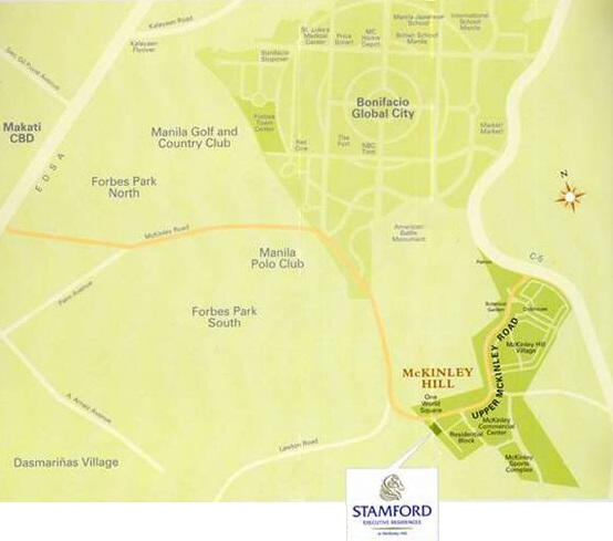 Stamford Executive Residences - Location & Vicinity