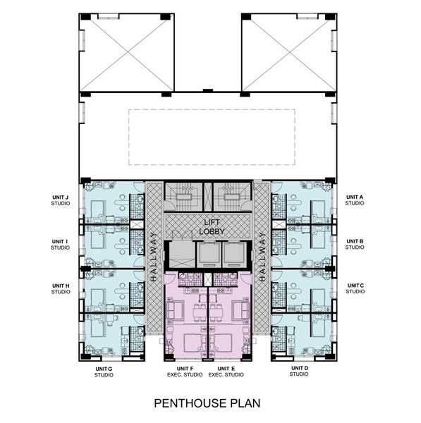 Stamford Executive Residences - PentHouse Plan 