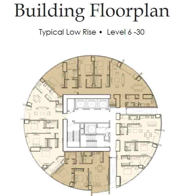 The Royalton - Building Floorplan