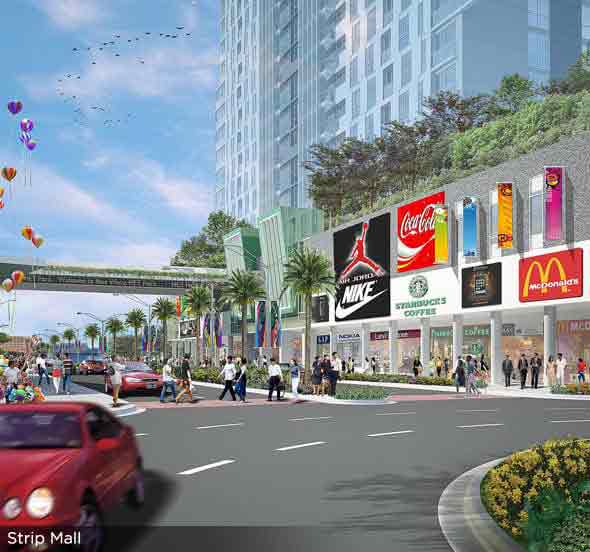 Six Senses Resort - Strip Mall 