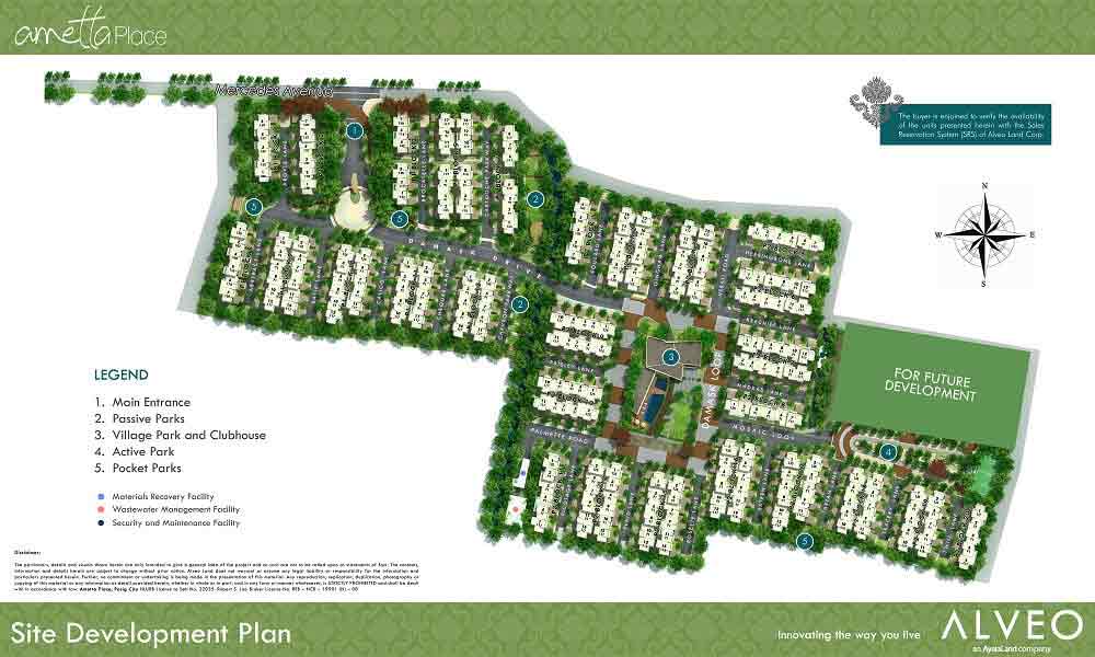 Ametta Place  -  Site Development Plan
