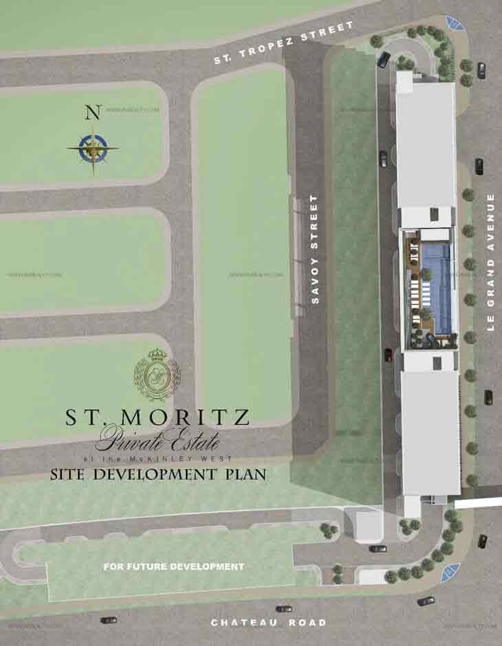 St. Moritz Private Estate - Site Development Plan