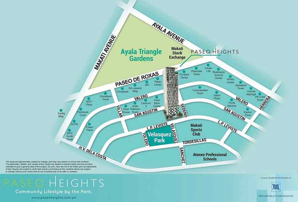 Paseo Heights - Location & Vicinity