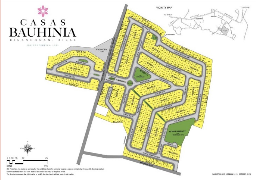 Casas Bauhinia - Site Development Plan 