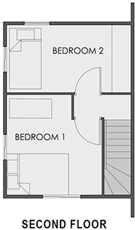 Camella Bacolod South - Second Floor plan 