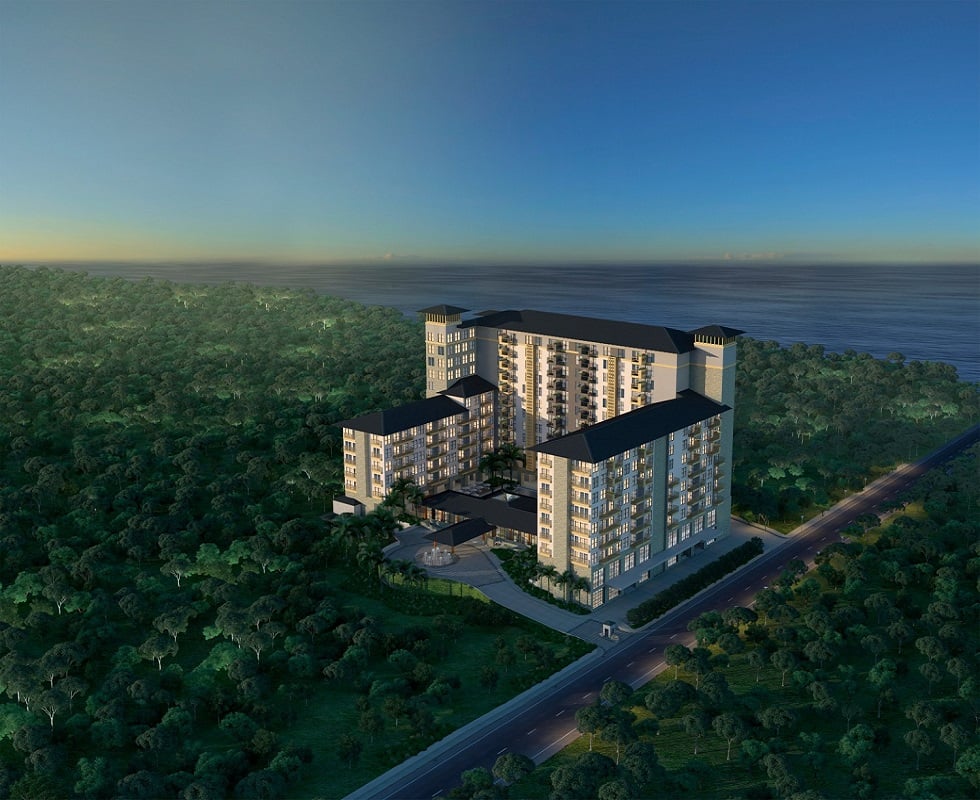 Dusit Thani Residence - Building Facade Dusk