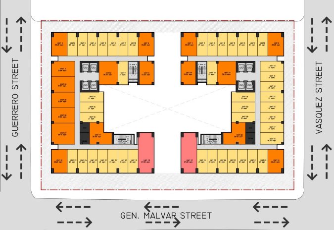 Sky Arts Manila - Typical Floor Plan