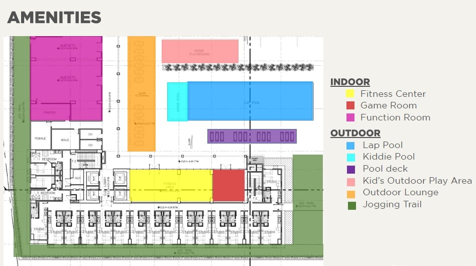 SYNC Residences - Amenities Floor Plan