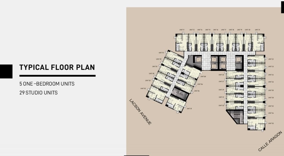 Morrison Heights Espana - Typical Floor Plan