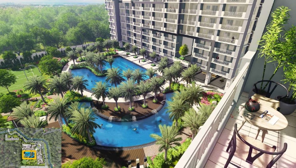Sonora Garden Residences - View from Balcony