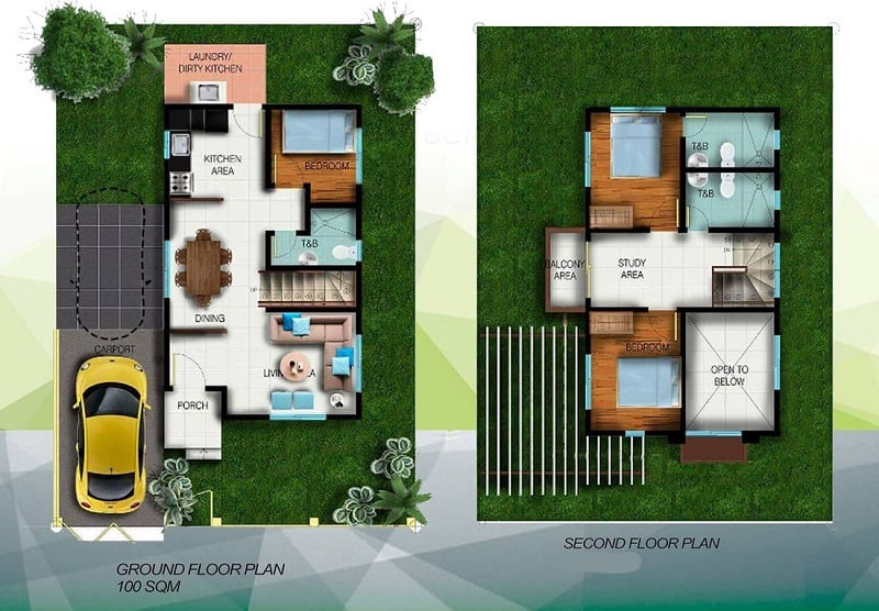 Alegria Residences - Amira Floor Plan