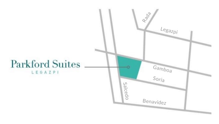 Parkford Suites Legazpi - Location Map