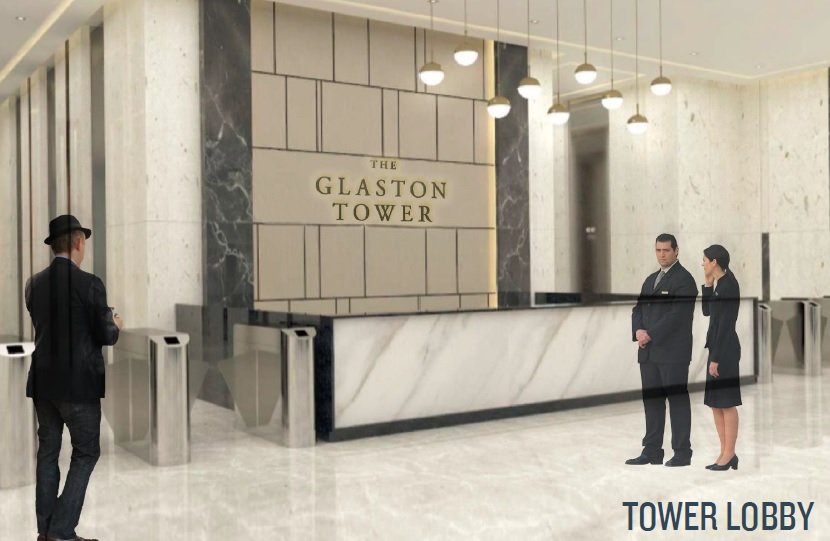The Glaston Tower - Tower Lobby