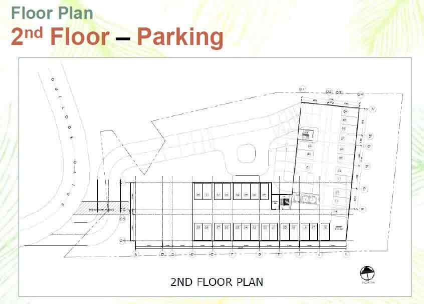 Pinehill Baguio - Floor Plan - 2nd Floor Parking